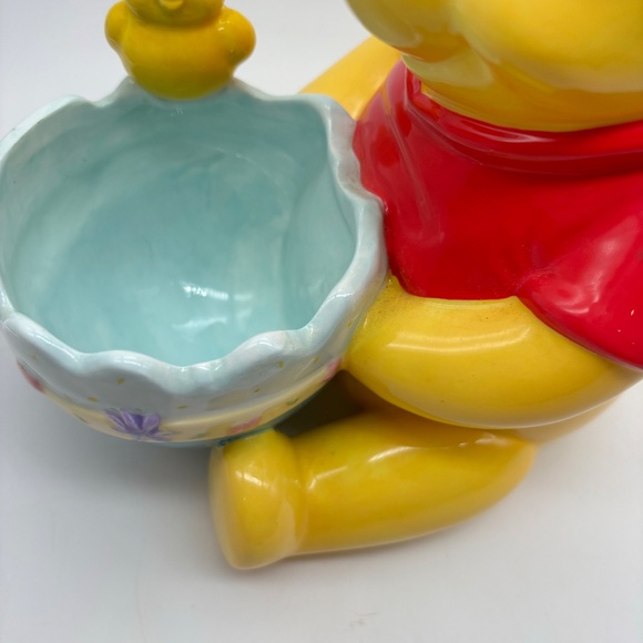 Disney Winnie the Pooh and Friends Pooh Easter Egg Ceramic Candy Bowl - Picture 5 of 16